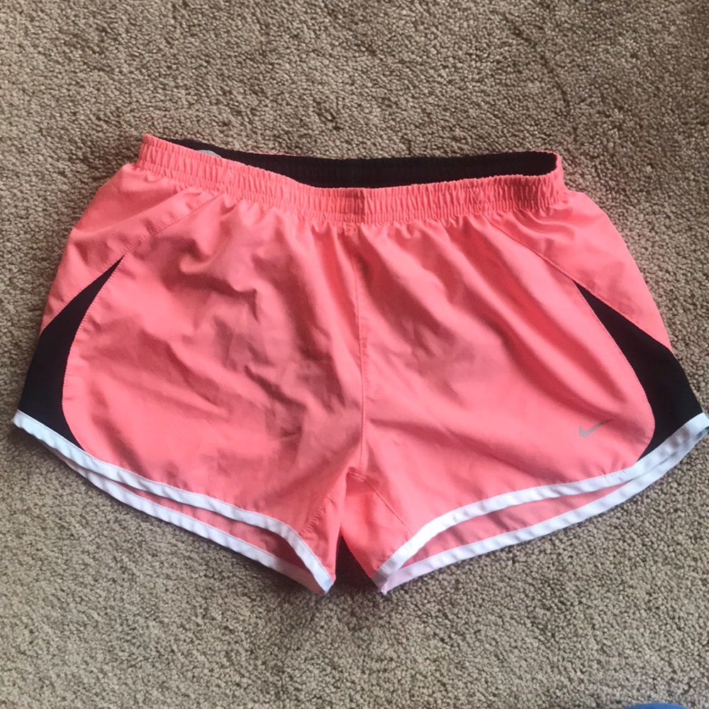Pink and Black Nike Shorts